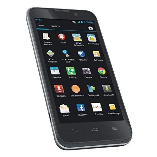 ZTE Unico Z998 AT&T (GSM Unlocked) Android 4G LTE Dual-Core Smartphone ...