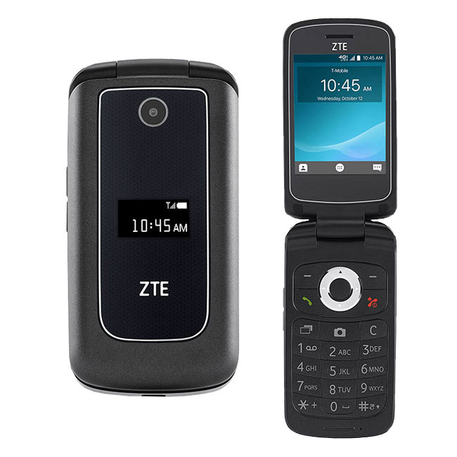 ZTE Cymbal Z320 TMobile 4G LTE Unlocked GSM Bluetooth Camera Flip