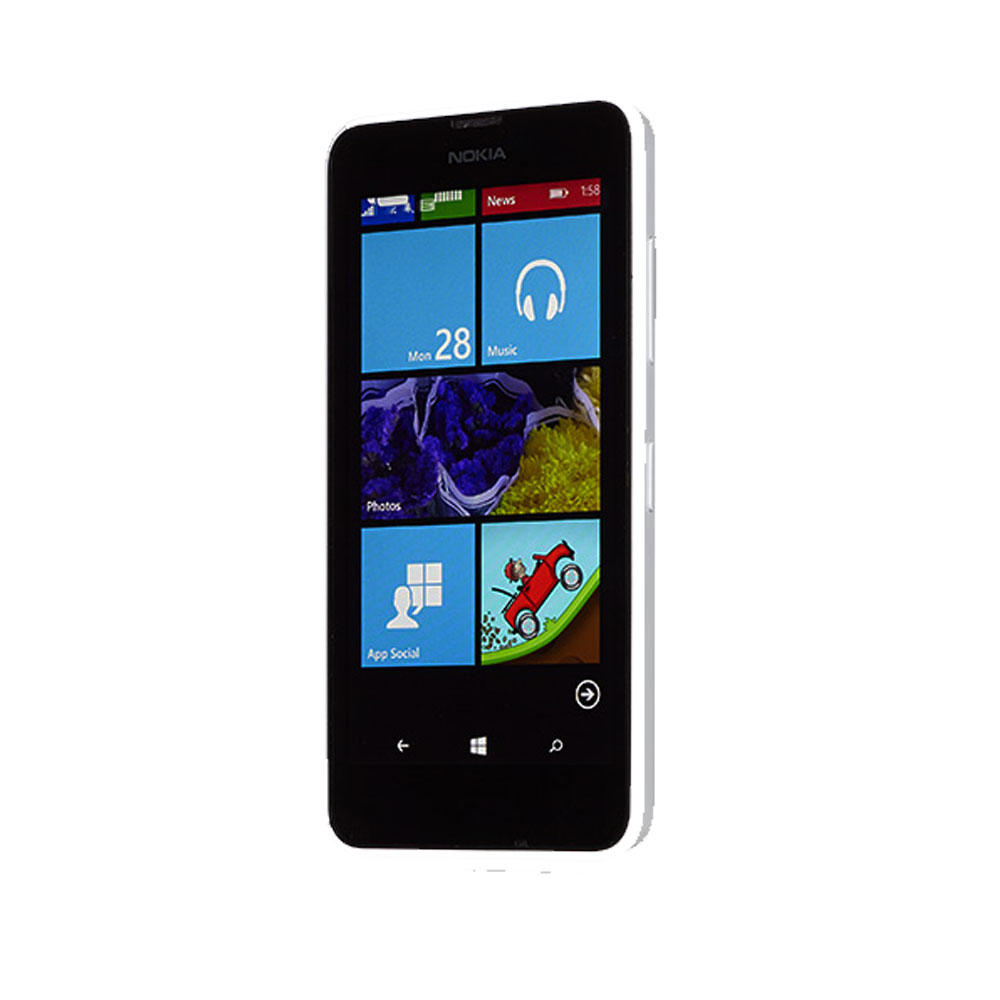 Nokia Lumia 635 RM-975 AT&T Windows Quad-Core 4G LTE Smartphone White ...